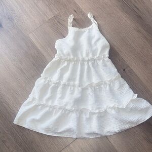 Charming White Kids Dress